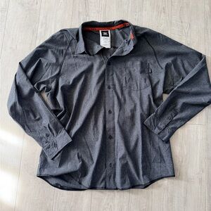 Men’s Top Adidas Climalite Button Down shirt Men’s XL